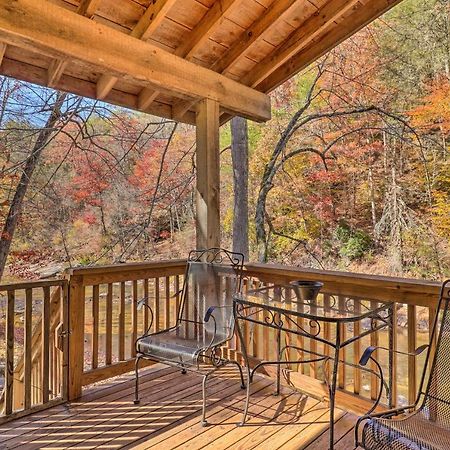 Villa Creekside Retreat With Deck, 18 Miles To Wolf Ridge Weaverville Esterno foto
