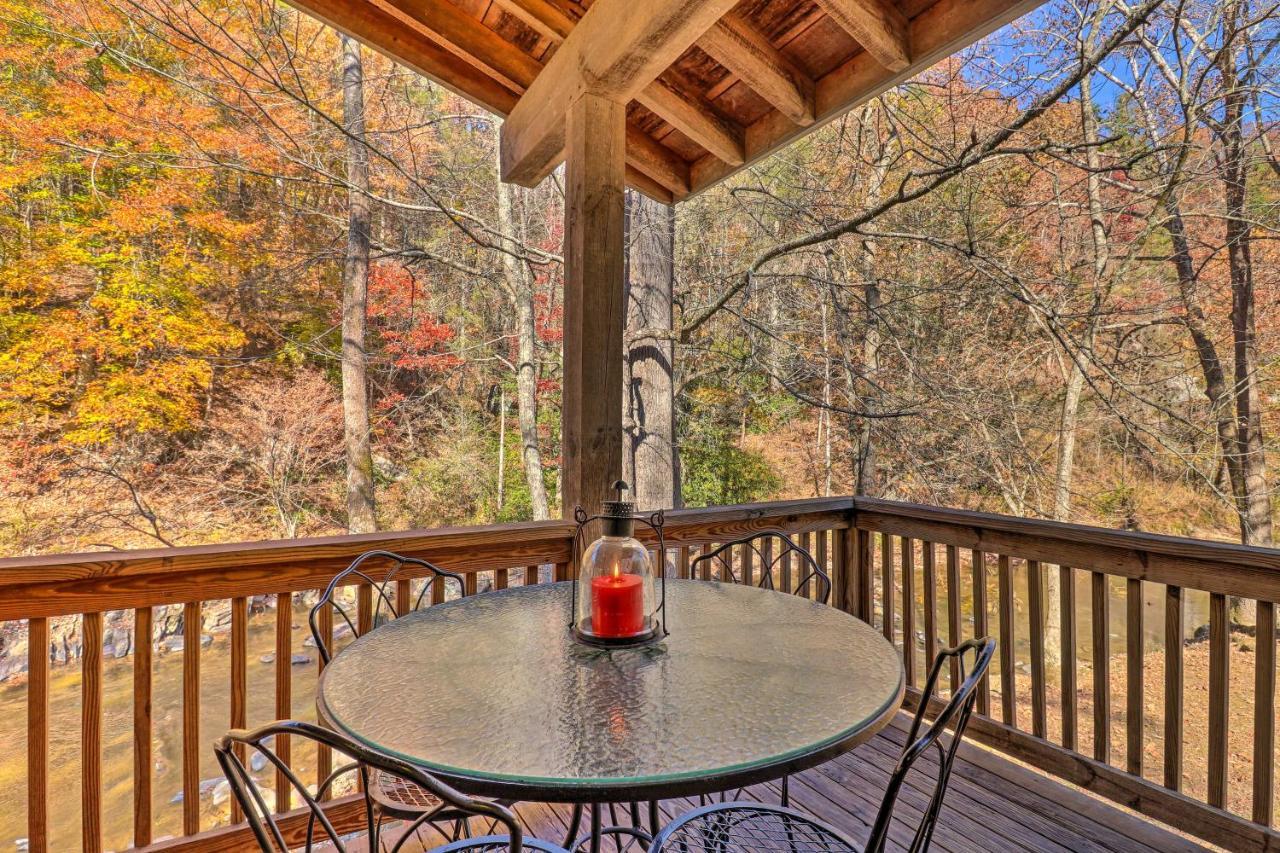 Villa Creekside Retreat With Deck, 18 Miles To Wolf Ridge Weaverville Esterno foto